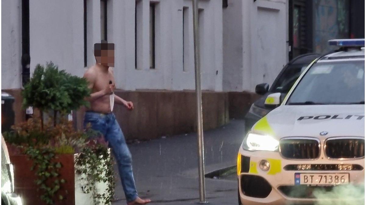 trecatori injunghiati pe strada barbat jumatate dezbracat oslo impuscare mortala