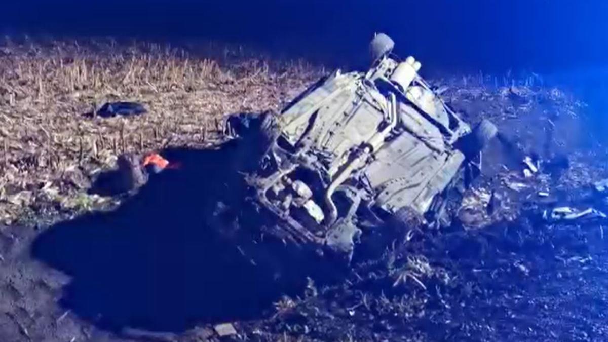 accident grav sosea timis masina rasturnata 2 morti 10 raniti