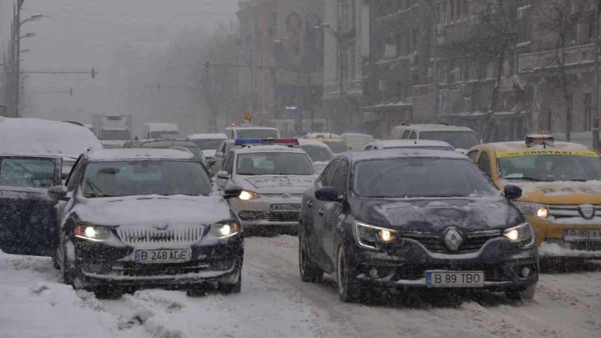 politia romana avertisment soferi cauciucuri de iarna