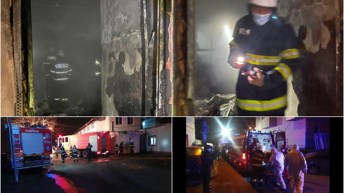 incendiu la spitalul de boli infectioase din ploiesti doi morti pacienti evacuati
