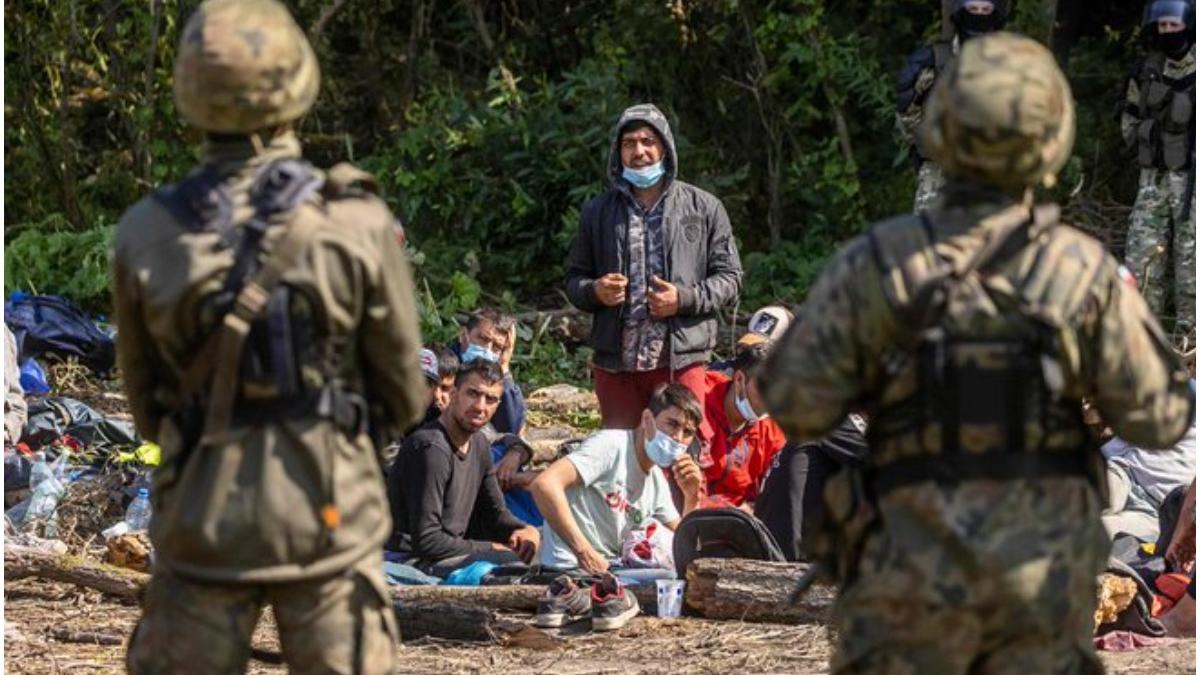 scene dramatice granita belarus polonia lupta alimente