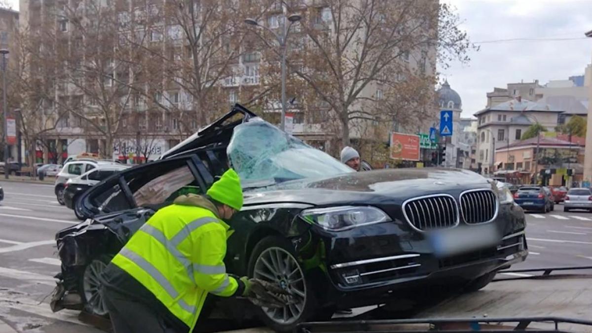 accident grav in centrul capitalei sofer baut si drogat urmarit de politisti