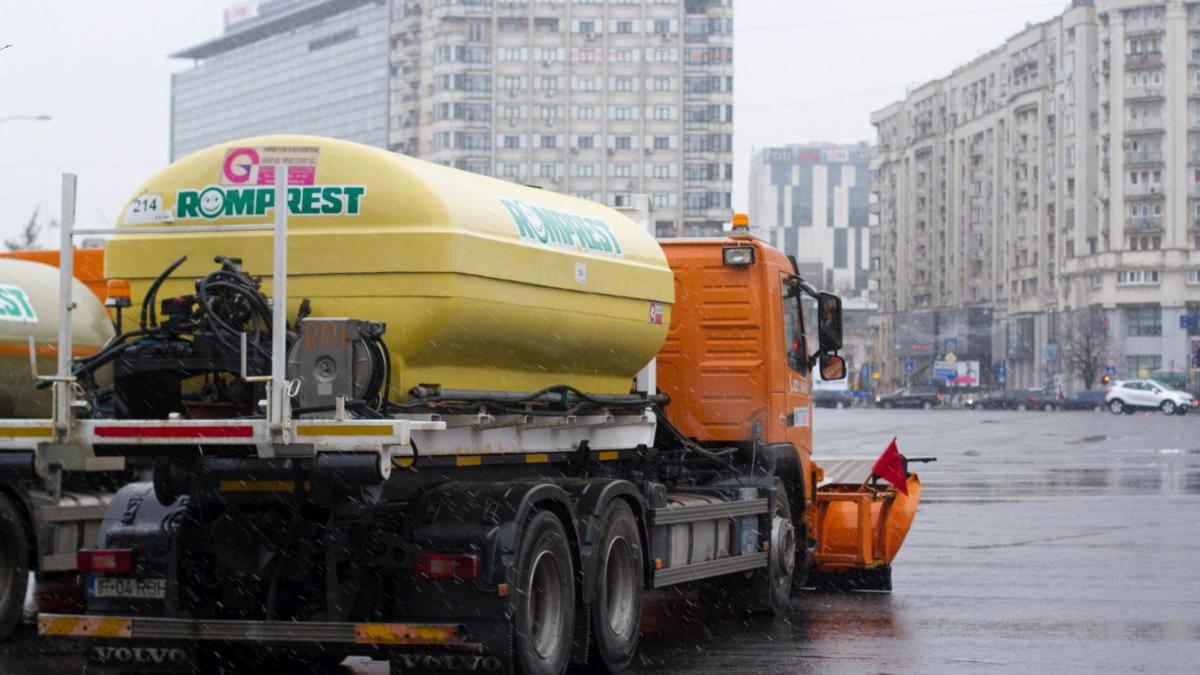 romprest primaria sectorului 1 deszapezire strazi