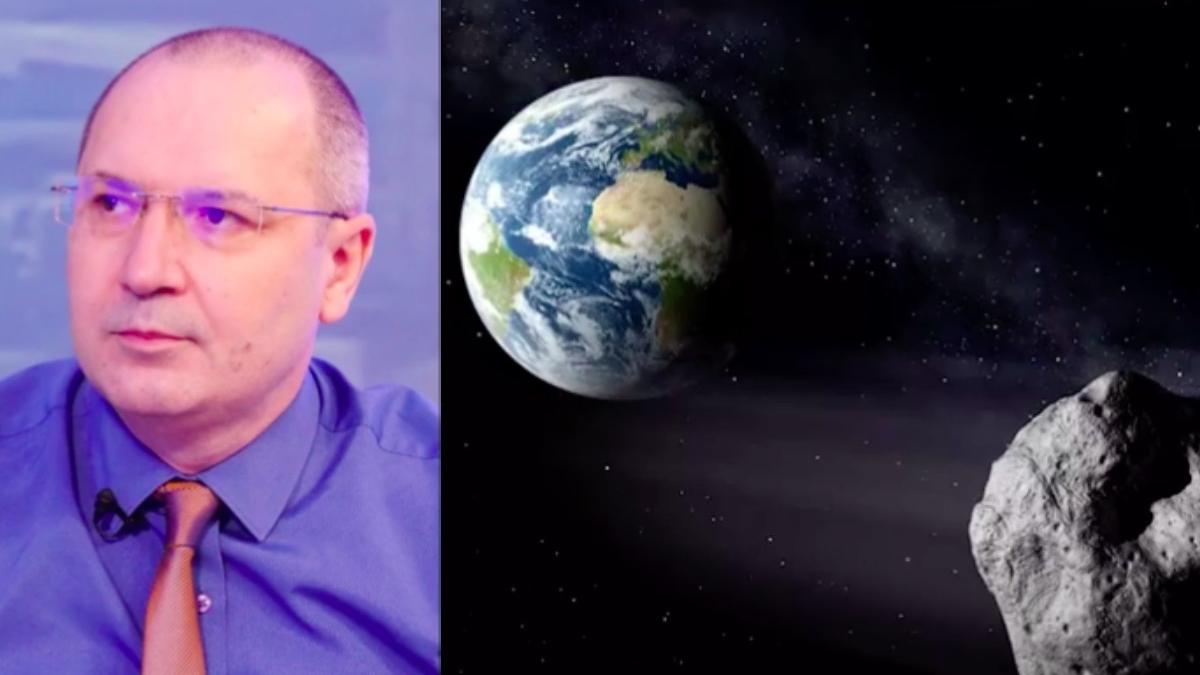 o bucata desprinsa din luna orbiteaza in jurul pamantului