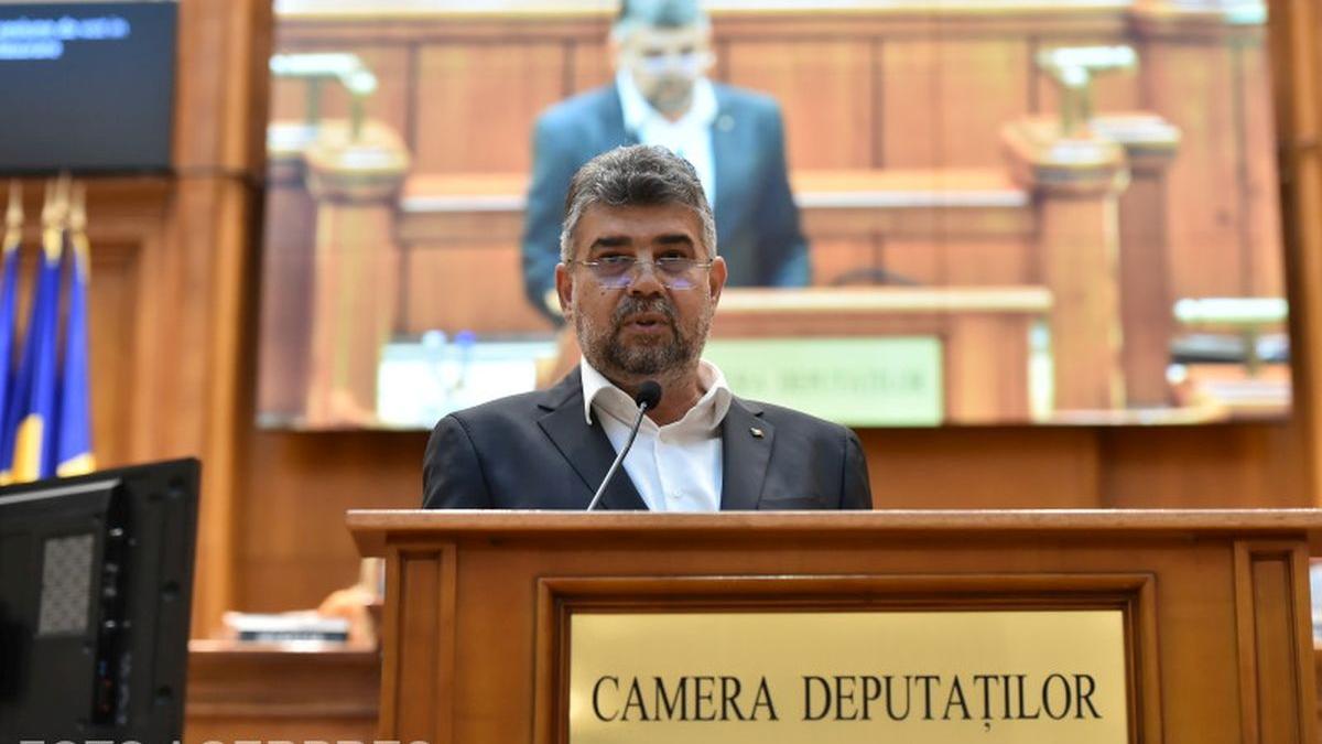 marcel ciolacu vot presedinte camera deputatilor