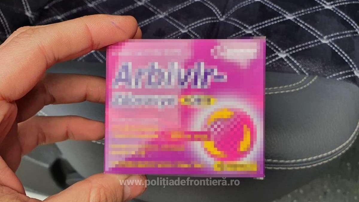 pastile antivirale ucraina ascunse plafon microbuz confiscate vama siret