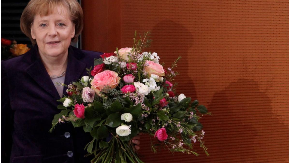 angela merkel ceremonie adio