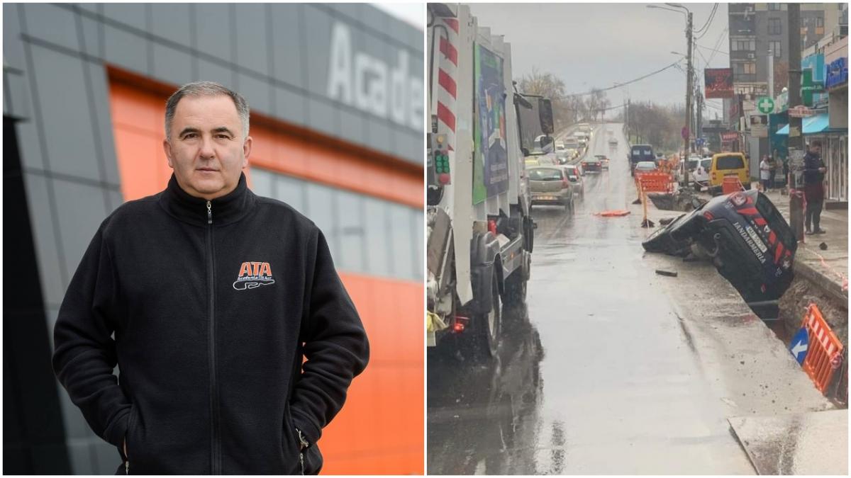 titi aur despre masina jandarmeriei care a cazut intr un sant de langa spitalul fundeni din capitala