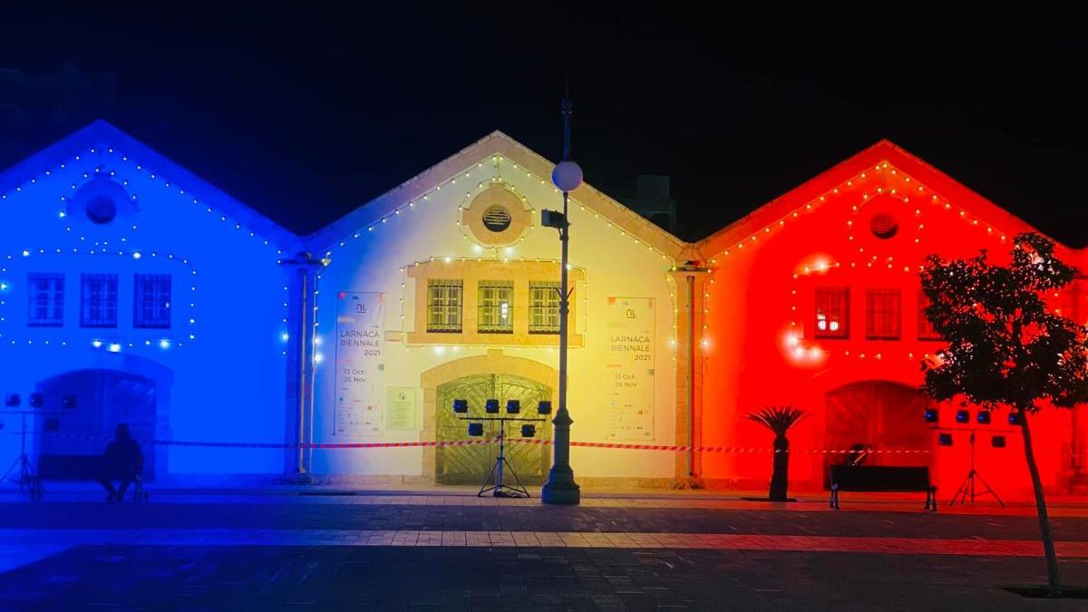 orase cipru iluminate culori tricolor ziua nationala a romaniei