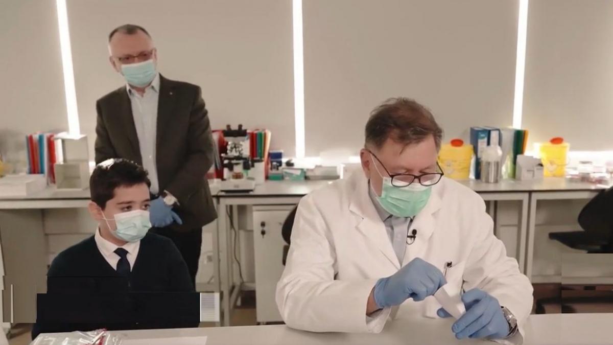 teste saliva scoli demonstratie rafila