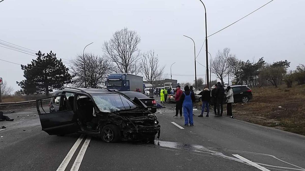accident cinci victime galati