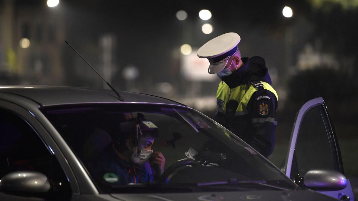 sofer cluj focuri de arma ranit politist masina verificari