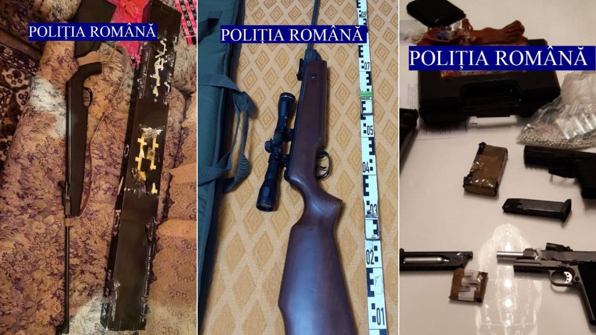100 perchezitii contrabanda arme romania
