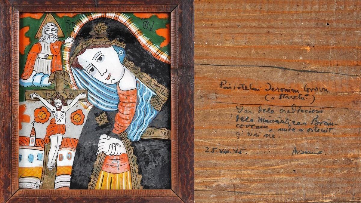 icoana semnata parinte arsenie boca vanduta mii euro licitatie