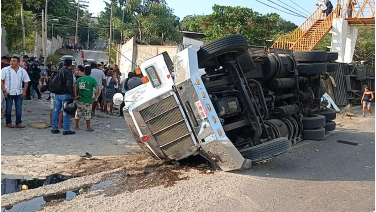 accident mexic camion migranti