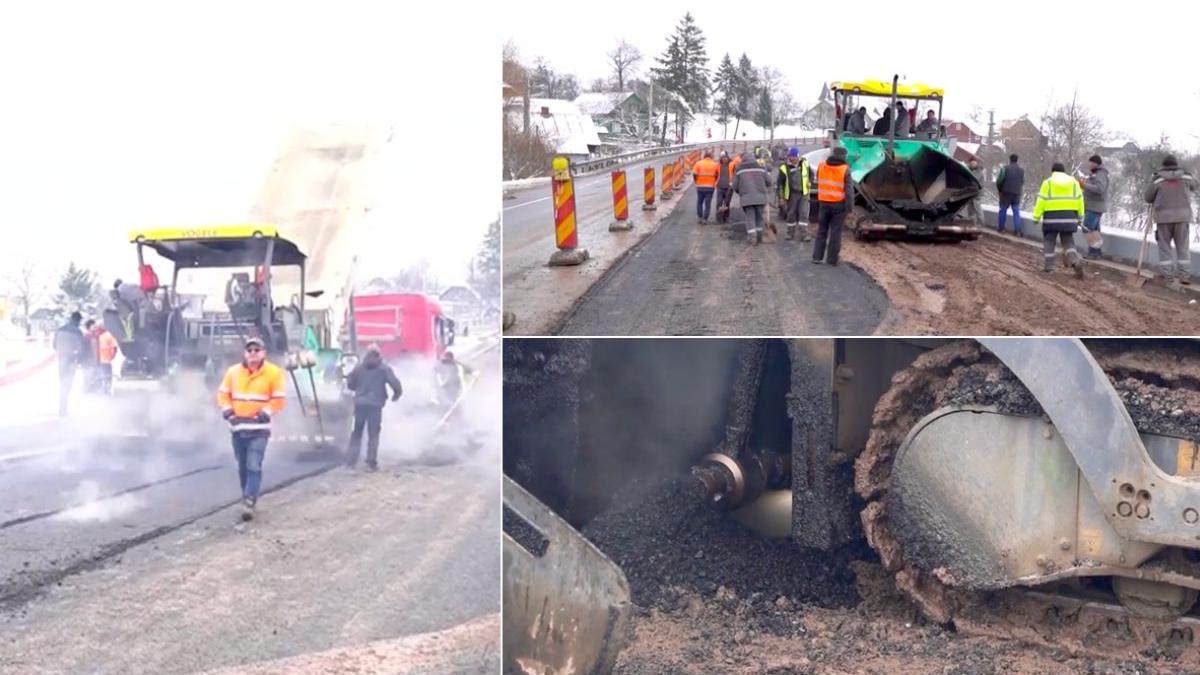 asfalt peste noroi suceava