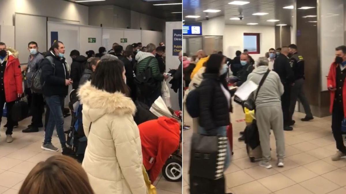 haos aeroport otopeni restrictii oameni nu au aer