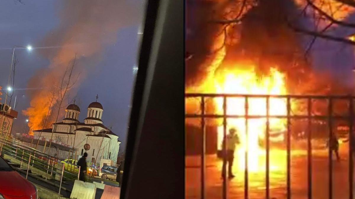 incendiu biserica bucuresti
