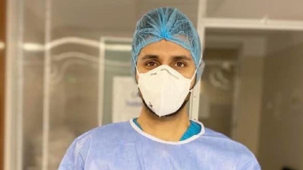 kassas ali student medicina voluntar spital covid