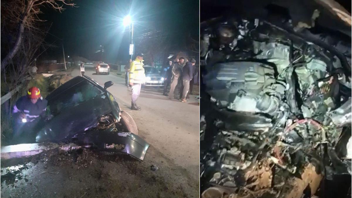 accident masina cap pod timisoara tanar mort