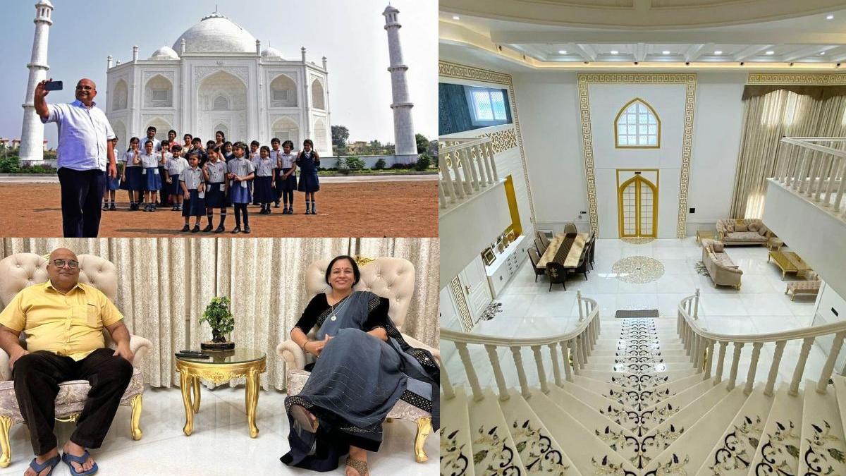 profesor india recreat taj mahal sotia lui