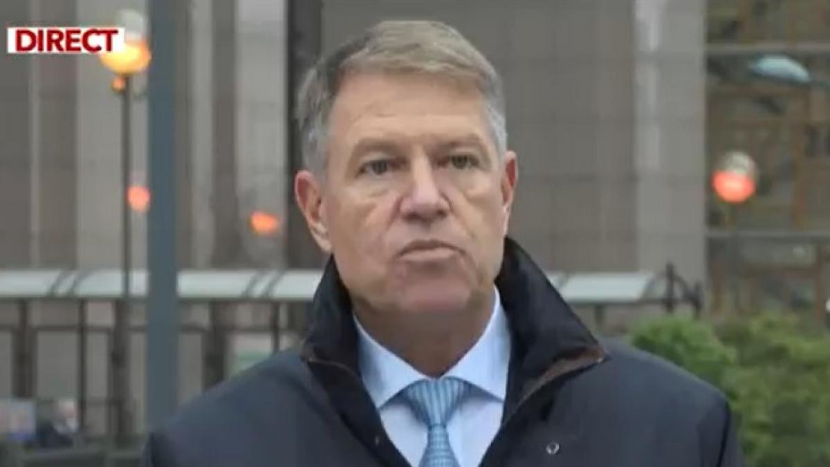 klaus iohannis bruxelles declaratii