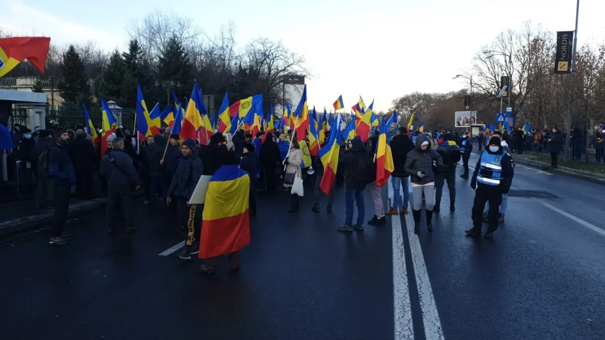 protest aur impotriva certificat covid