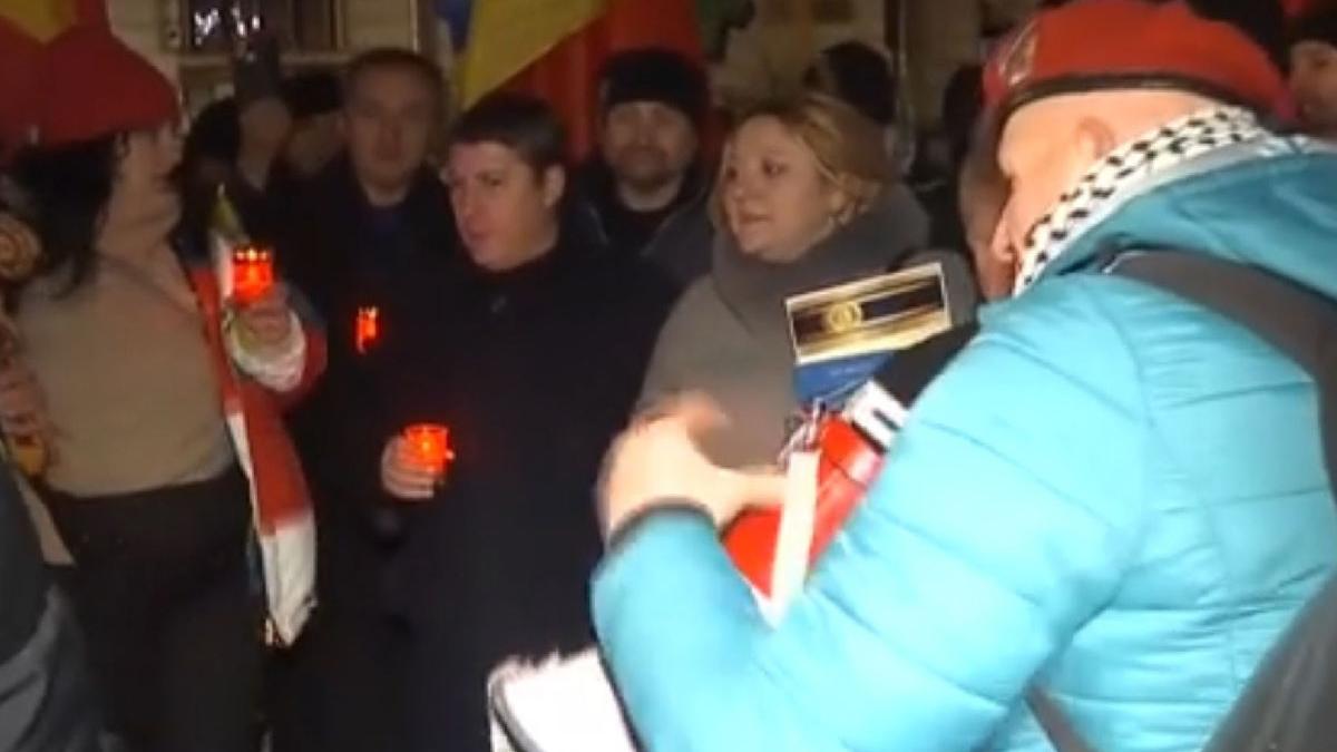 protest in piata universitatii circulatia a fost blocata