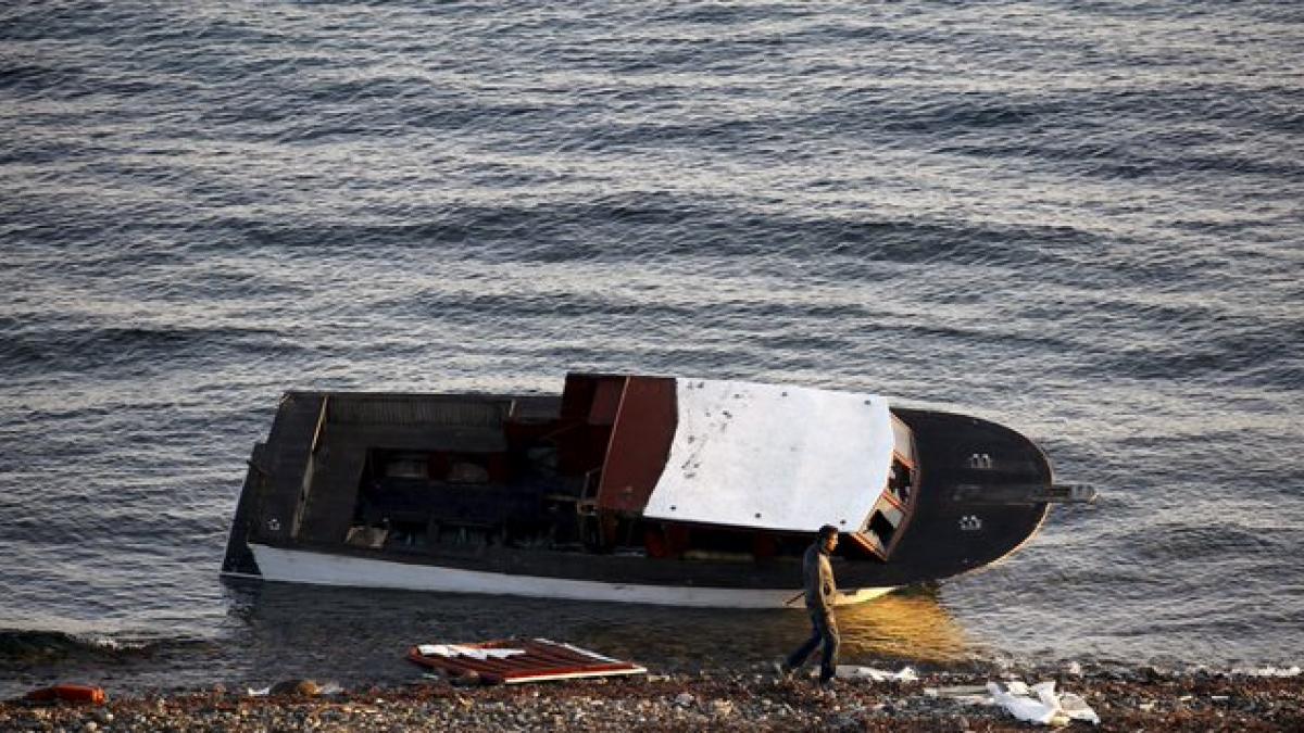 16 oameni morti barca migranti rasturnata grecia