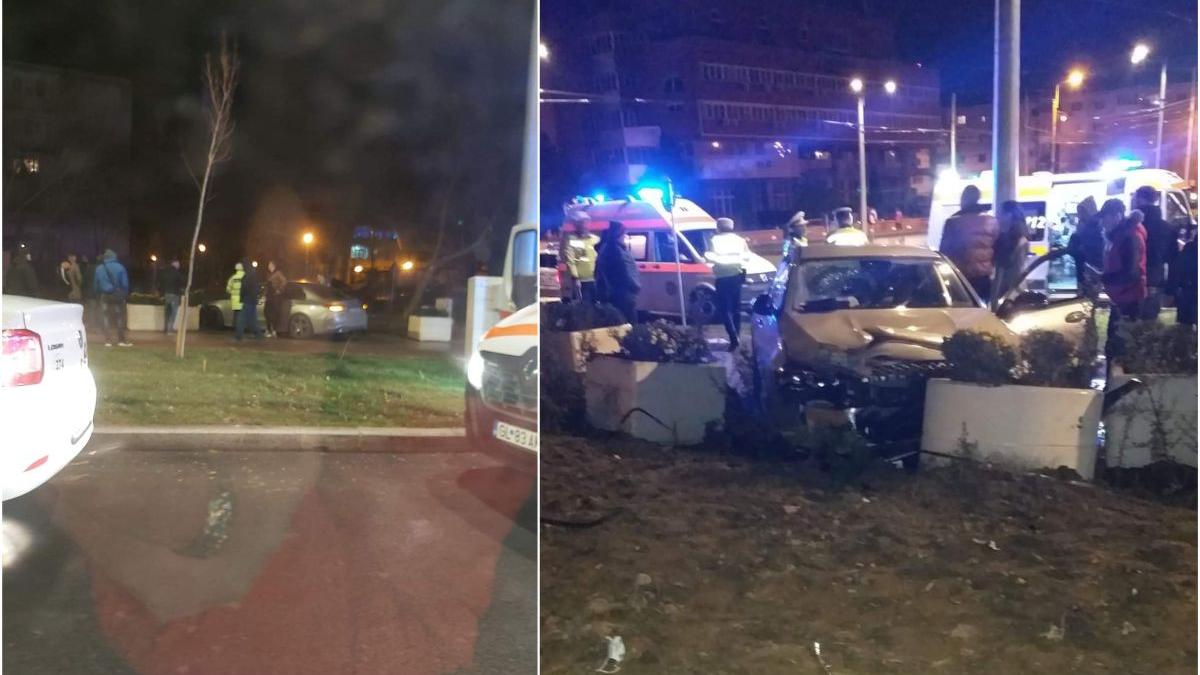 accident pietoni trotuar loviti masina galati