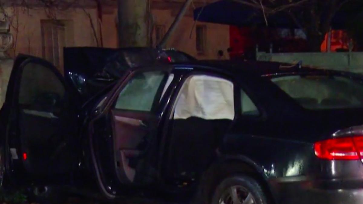 un sofer de 19 ani a intrat cu masina in sediul alde din capitala