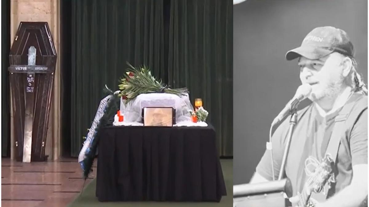 trupul neinsufletit al artistului victor socaciu a fost depus la sala palatului