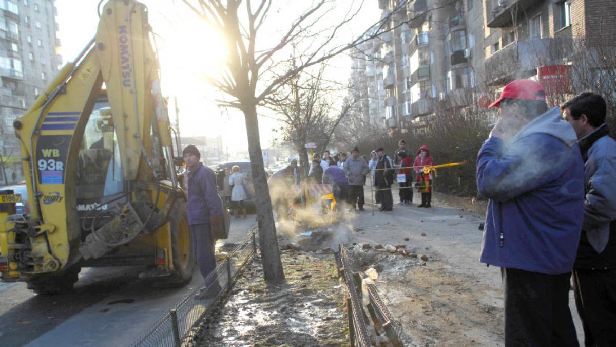 avarii termoficare frig apa calda bucuresti