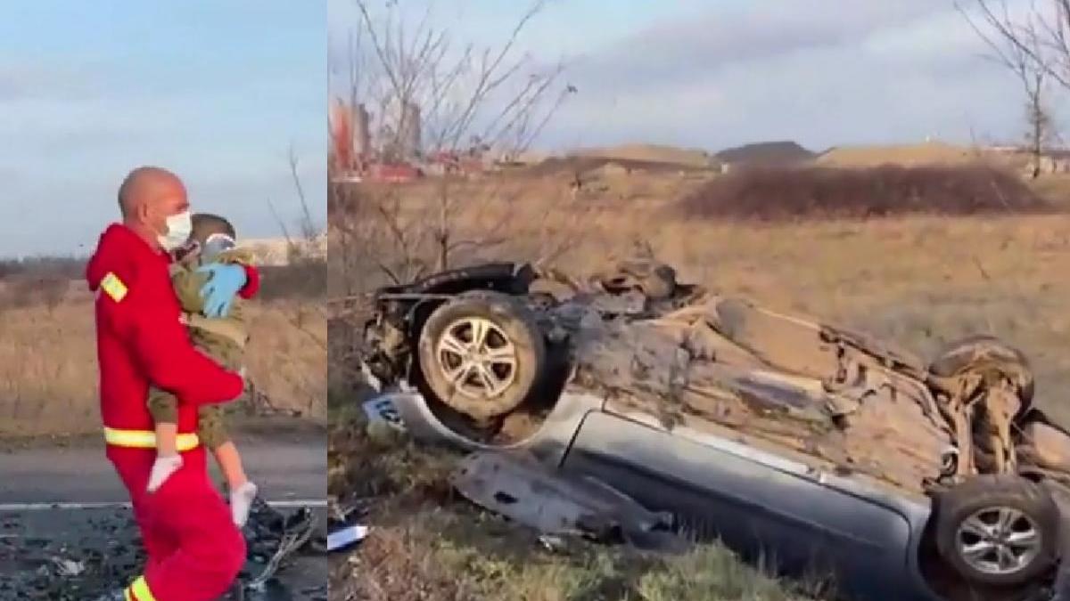 copii raniti accident grav centura timisoarei