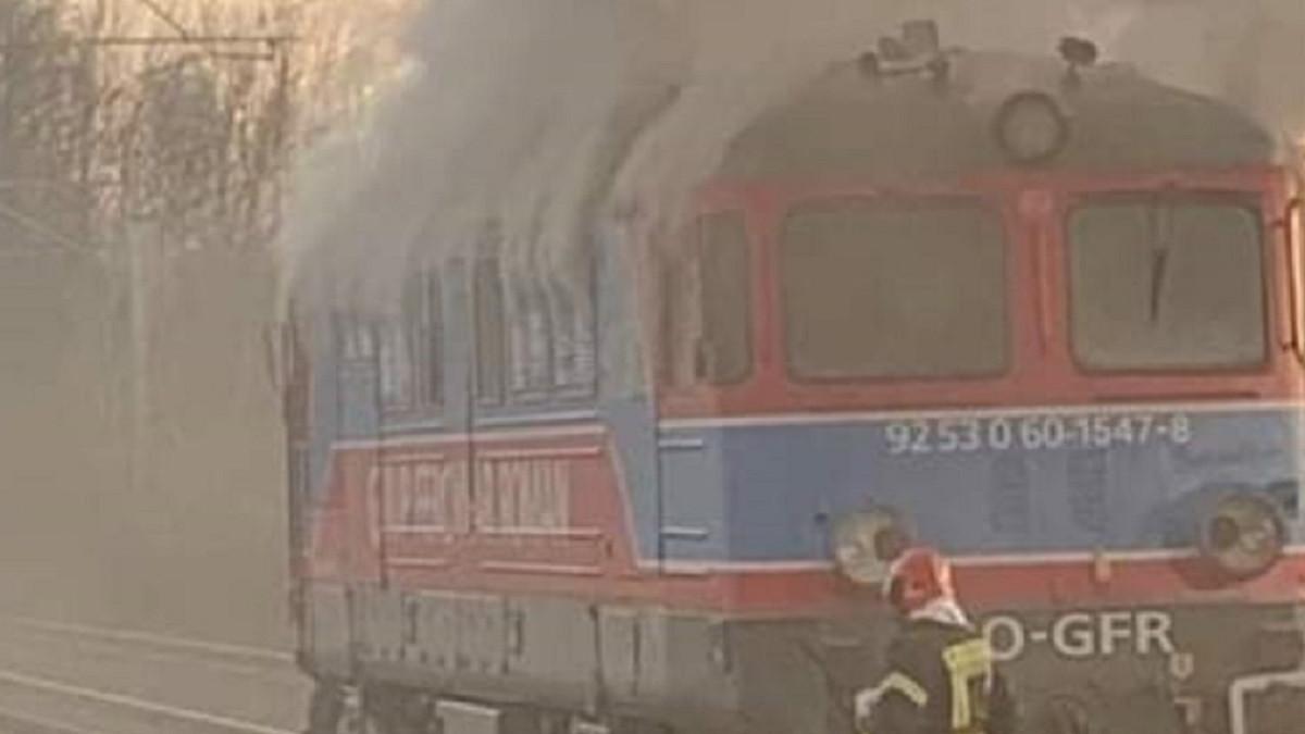 locomotiva incendiu brazi prahova