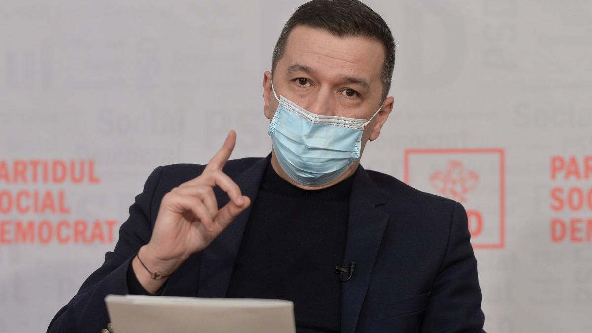 sorin grindeanu vicepremier psd guvernul ciuca coalitie rupta