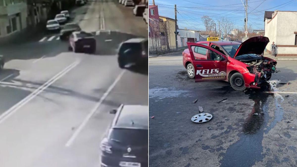 tanara braila accident examen permis conducere