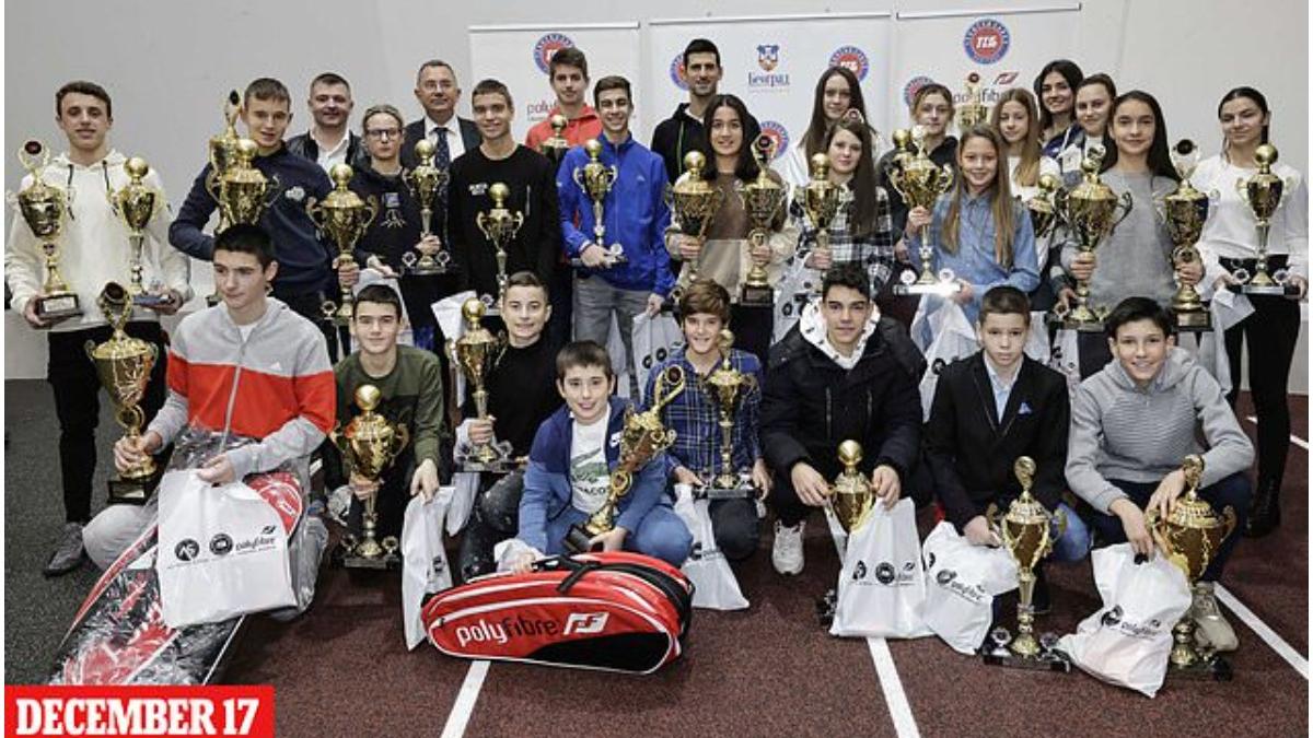 novak djokovic poza copii pozitiv covid