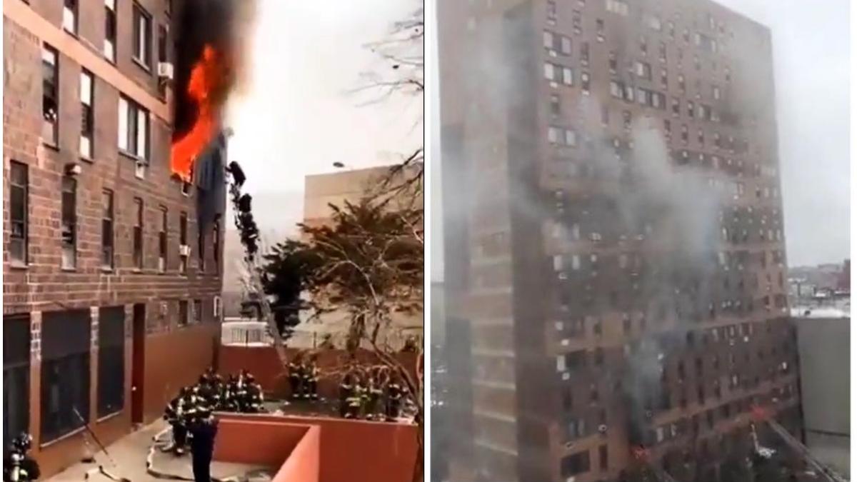 incendiu intr un bloc din new york peste 60 de raniti si 19 morti