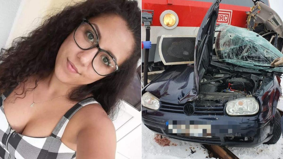 gabriela a murit strivita tren masina nadab arad