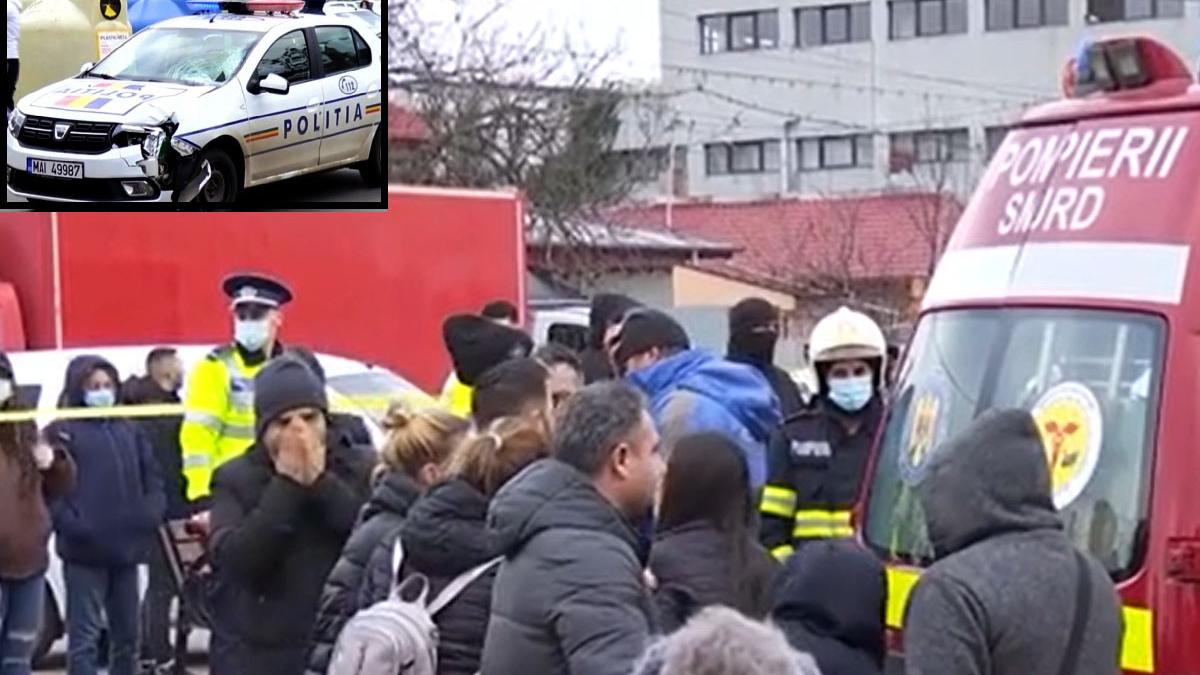 fete accident masina politie bucuresti copil decedat politia romana