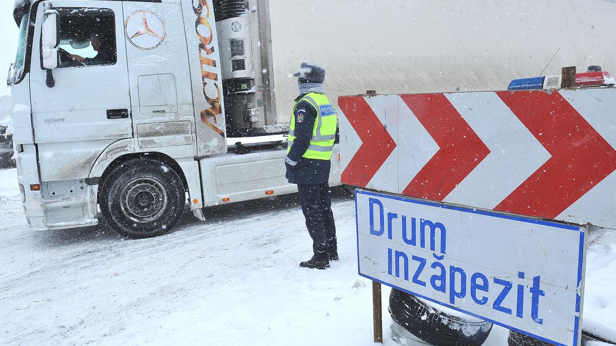 viscol munte trafic valea prahovei