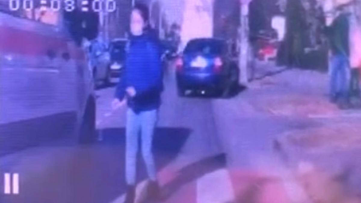 fetita filmata ambulanta trecere pietoni botosani