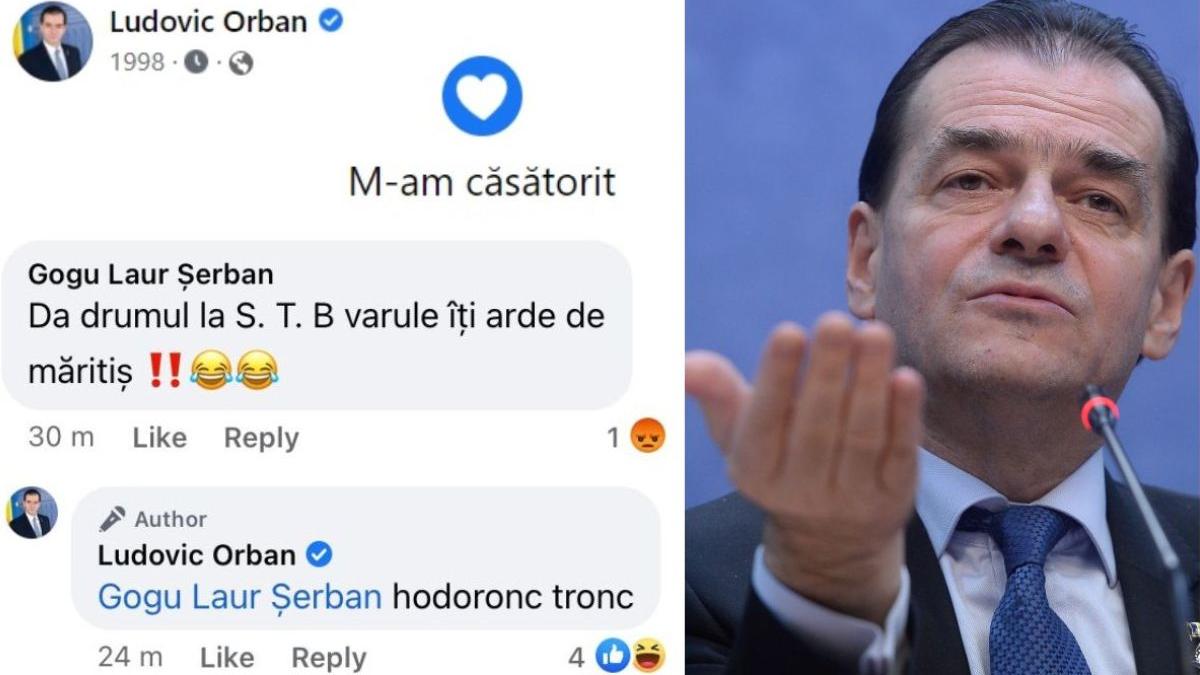 comentarii pagina facebook ludovic orban