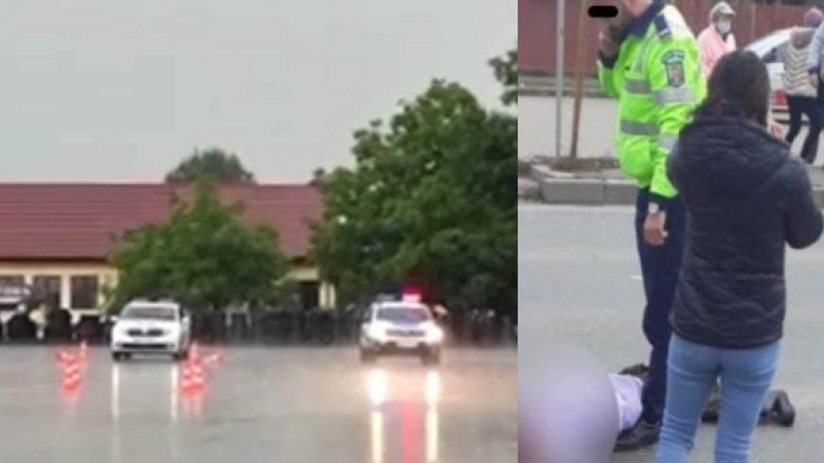 proba poligon politist accident raisa