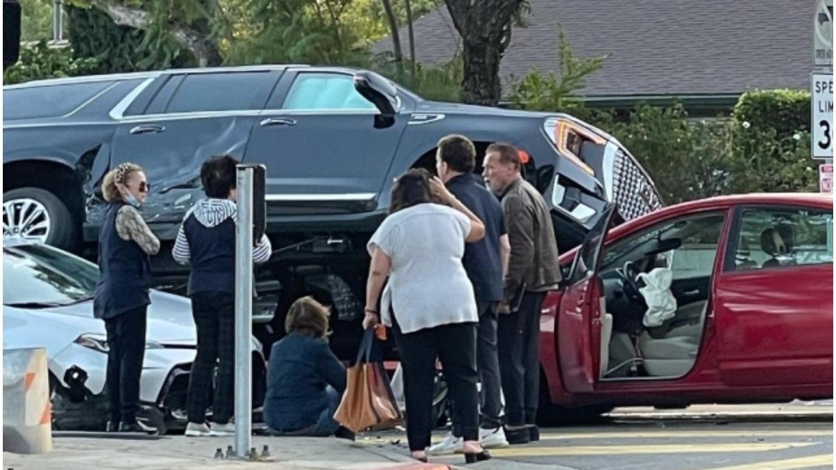 arnold schwarzenegger accident masina