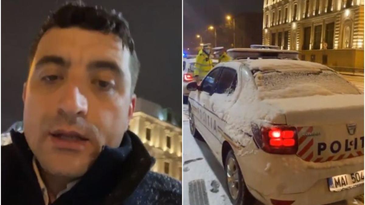 george simion scandal politie iasi manifestatie aur