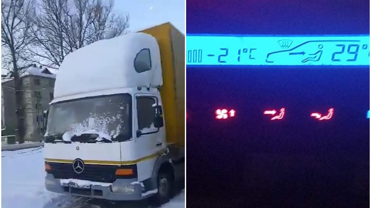 polul frigului din romania locul in care s au inregistrat luni dimineata 21 de grade celsius