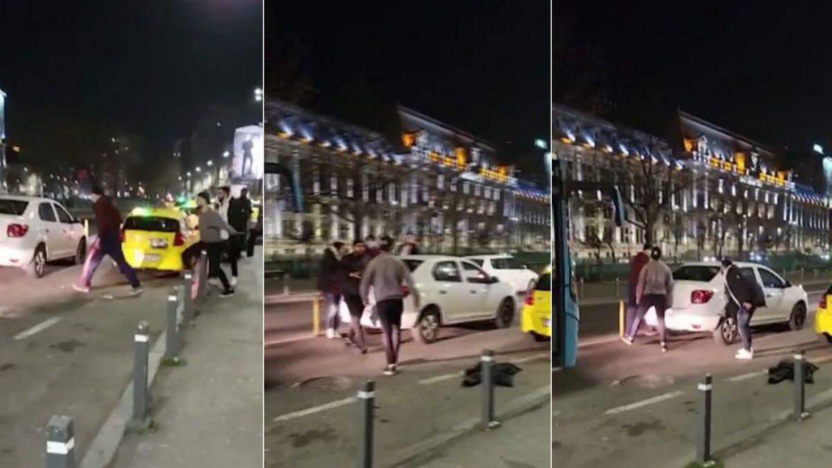 bataie pumni picioare trafic bucuresti