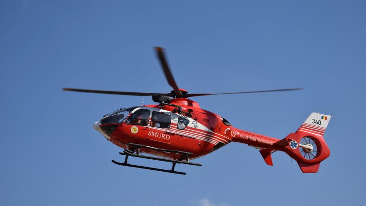 accident grav a3 bucuresti ploiesti elicopter smurd